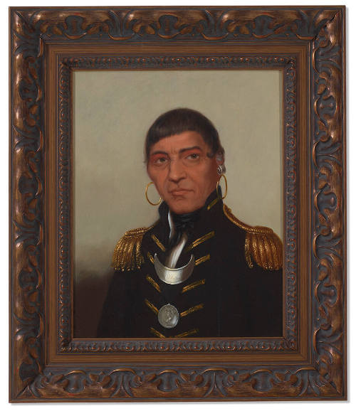 Portrait of Big Buffalo, A Chippewa