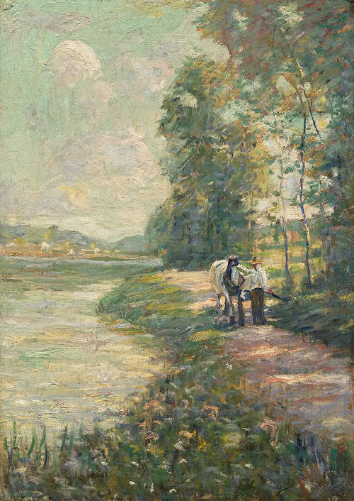 Path Along the River's Edge